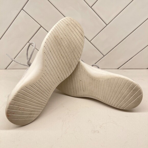 Allbirds White Tree Runners Women's Size 10 w/out Insoles - Picture 8 of 11